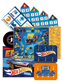 Hot wheels. Набор Чтение и счет 6в1. 2 ступень.