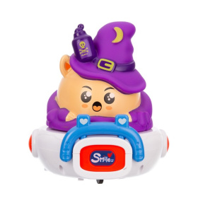 Машинка "Ведьмочка" "Elefantino" на пульте р/у, игрушка снимается, световые и звуковые эффекты