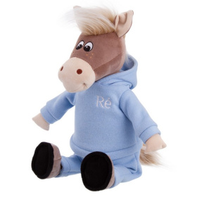 Игрушка мягконабивная ТМ "Relana" Конь в худи и брюках Жан, 25 см