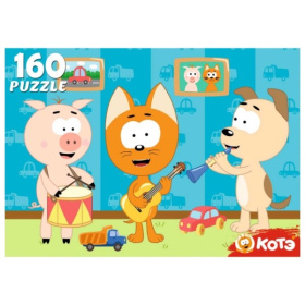 Пазлы 160 элементов. Лицензия/ КОТЭ