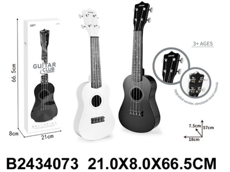 Гитара (4 струны), 2 вида в ассортименте