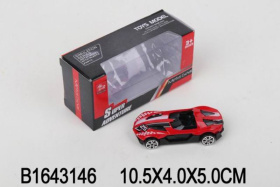 Машинка инерционная металл."СМЕЛЫЙ ГОНЩИК-1"(12 видов микс,в коробке)