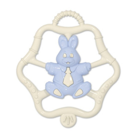 Погремушка-прорезыватель "Солнечные зверята". Коллекция «Зефир»