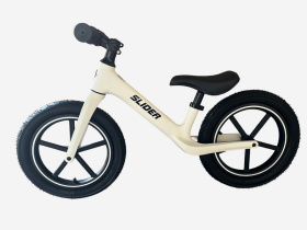 Беговел Slider, надувные колеса 14 дюймов, цвет: белый