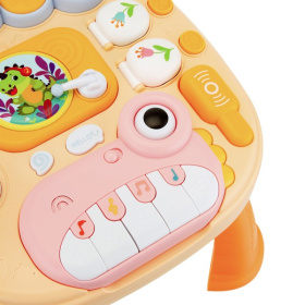 Центр развивающий "Динозаврик" "Elefantino", игровой столик 24*26*24,5 см, более 25 сказок, песенок