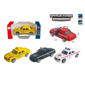 Машинка "Городская спецтехника" инерционная, в ассортименте