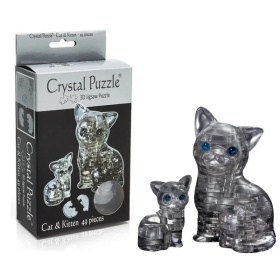 3D головоломка Кошка чёрная, в/к 3D головоломка Кошка чёрная, в/к