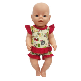 Одежда для кукол "Кофточка с шортиками" Одежда для кукол "Кофточка с шортиками"