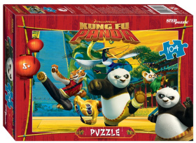 Мозаика "puzzle" 104 "Кунг-фу Панда" (Dreamworks, Мульти)