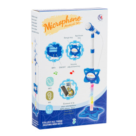 Микрофон, световые и звуковые эффекты, высота стойки: 70-100 см