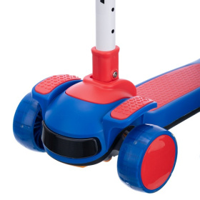 Самокат трехколесный Slider, колеса светящиеся, руль складной