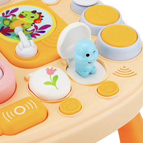 Центр развивающий "Динозаврик" "Elefantino", игровой столик 24*26*24,5 см, более 25 сказок, песенок