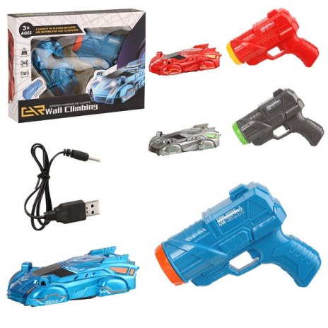 Машинка на пульте радиоуправления, антигравитационная, ездит по стенам, в ассортименте