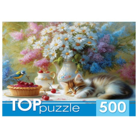 TOPpuzzle. Пазлы 500 элементов. ЛЕТНИЙ НАТЮРМОРТ