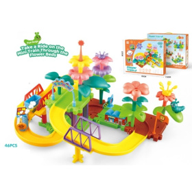 Набор "Железная дорога" конструктор, 46 элементов