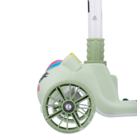 Самокат трехколесный Slider, колеса светящиеся, руль складной Самокат трехколесный Slider, колеса светящиеся, руль складной