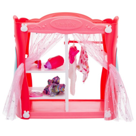 Набор "Модница" Girl`s Club" в комплекте:кукла 30 см,шкафчик с одеждой,аксессуары,блестящая упаковка