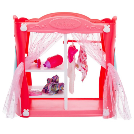 Набор "Модница" Girl`s Club" в комплекте:кукла 30 см,шкафчик с одеждой,аксессуары,блестящая упаковка