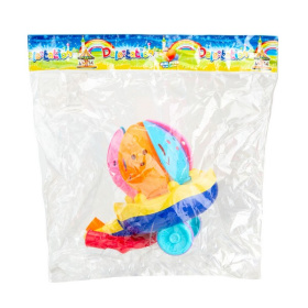 Каталка на палочке "Цветок" размер: 20*22*46 см, 2 цвета в ассортименте