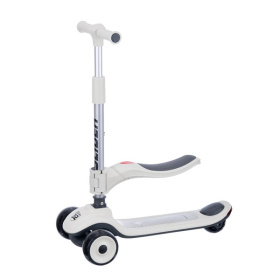 Самокат трехколесный Slider, колеса светящиеся, руль складной