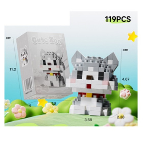 Конструктор "Волк" 119 деталей