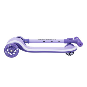 Самокат трехколесный Slider, светящиеся полиуретановые колёса и платформа, руль складной