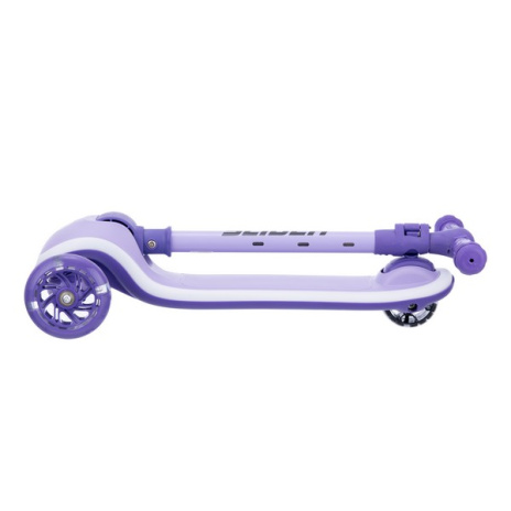 Самокат трехколесный Slider, светящиеся полиуретановые колёса и платформа, руль складной