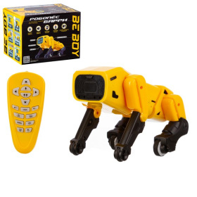 Робопёс Барри "Beboy" на пульте радиоуправления