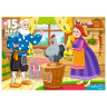 Макси-пазлы 15 элементов "Курочка ряба"