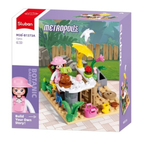 Конструктор "Ботанический сад" 72 детали, 1 фигурка