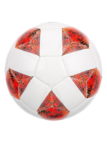 Мяч футбольный EVA, двухслойный, вес 310 гр, 4 цв. в ассорт. (синий, желтый, красный, зеленый), диам