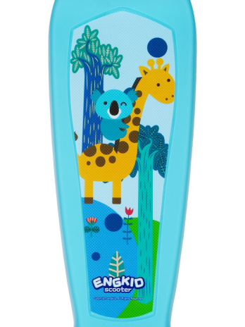 Самокат трехколесный со светящимися колесами