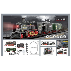 Железная дорога, с паром