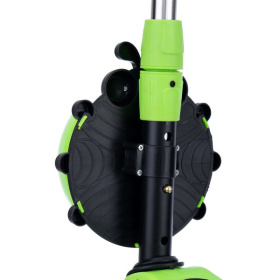 Самокат трехколесный Slider с ручкой управления, колеса светящиеся