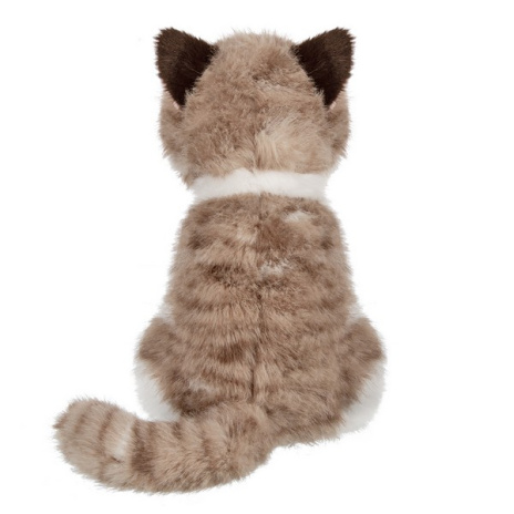 Кот серо-белый, 23 см, в/п 23*11*17 см