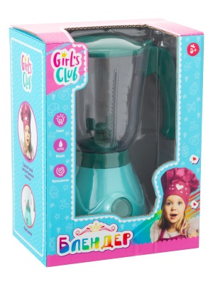 Игрушка "Блендер" "Girl`s Club" на бат., световые эффекты, вода, вращение