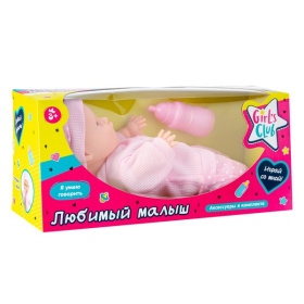 Пупс 30 см "Girl's Club" с аксессуарами, озвученный (5 фраз)