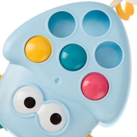 Игрушка развивающая "Осьминожка" Elefantino, подвижные элементы. резиночки с уникальной текстурой