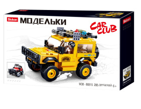Конструктор "Джип" 288 деталей