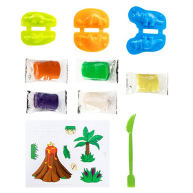 Набор для детской лепки "Динозавры" Набор для детской лепки "Динозавры"