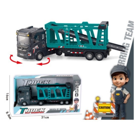 Машинка-автовоз инерционная