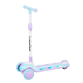 Самокат трехколесный Slider, колеса светящиеся, руль складной