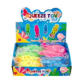 Игрушка-антистресс "Кальмар" (12 шт в наборе) Игрушка-антистресс "Кальмар" (12 шт в наборе)