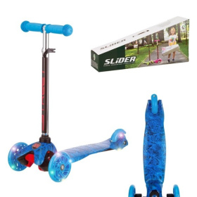 Самокат трехколесный, колеса PU со светом