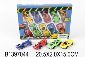 Машина инерционная (10 шт. в наборе)