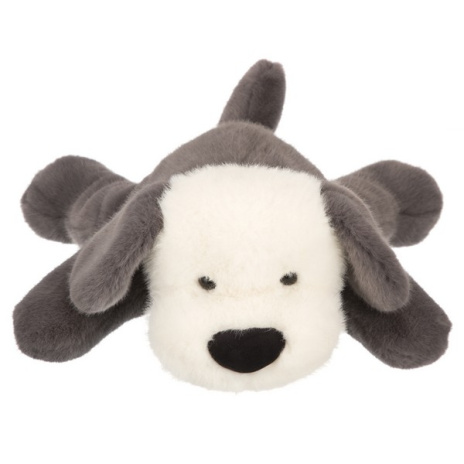 Собака бело-серая, 40 см