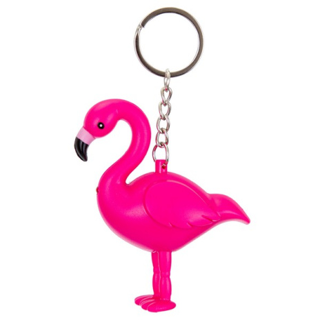 Брелок "Фламинго" (12 шт. в наборе) со светом и звуком