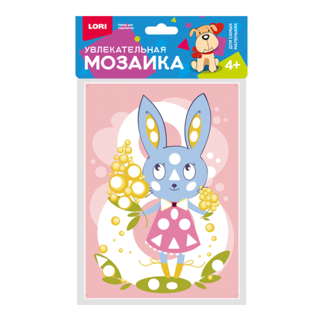 Увлекательная мозаика (набор малый) "Зайка"