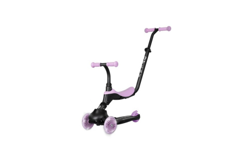 Самокат 5в1 трехколесный "Qplay" светящиеся колеса