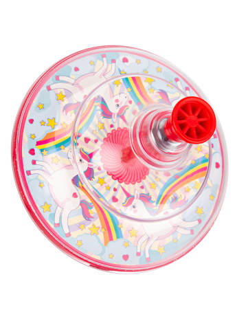 Юла прозрачная "Elefantino" Единорожки"